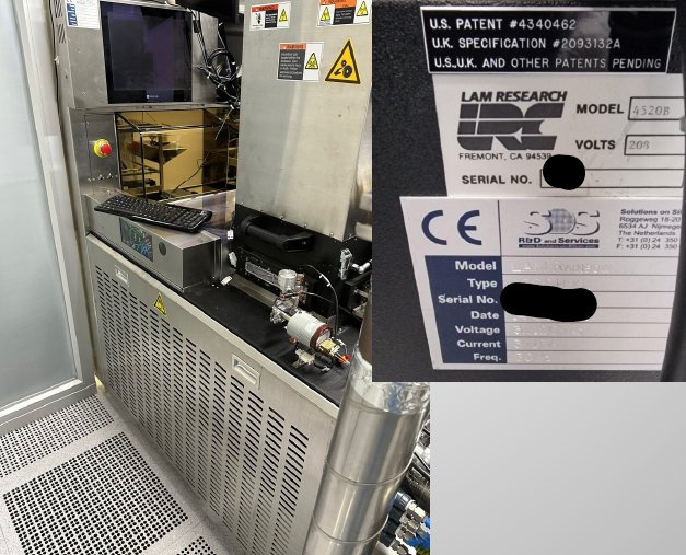 Used LAM Research 4520XL Oxide