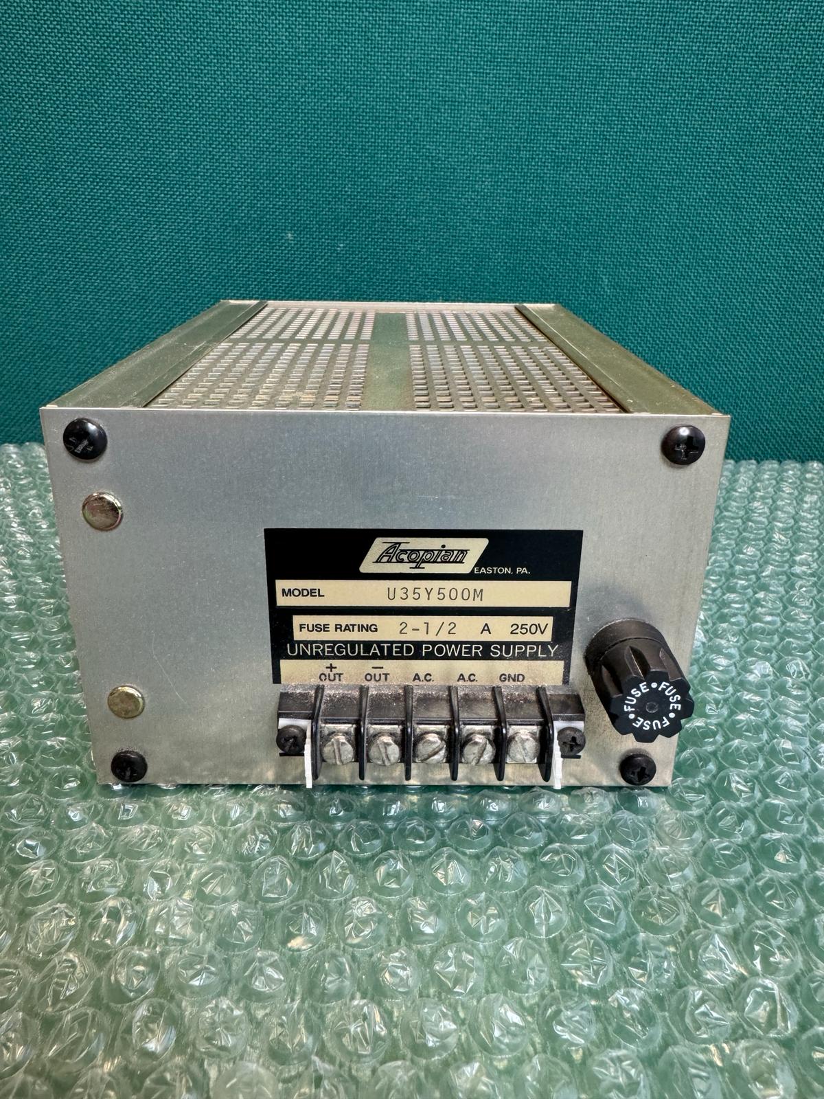 Used ACOPIAN U35Y500M