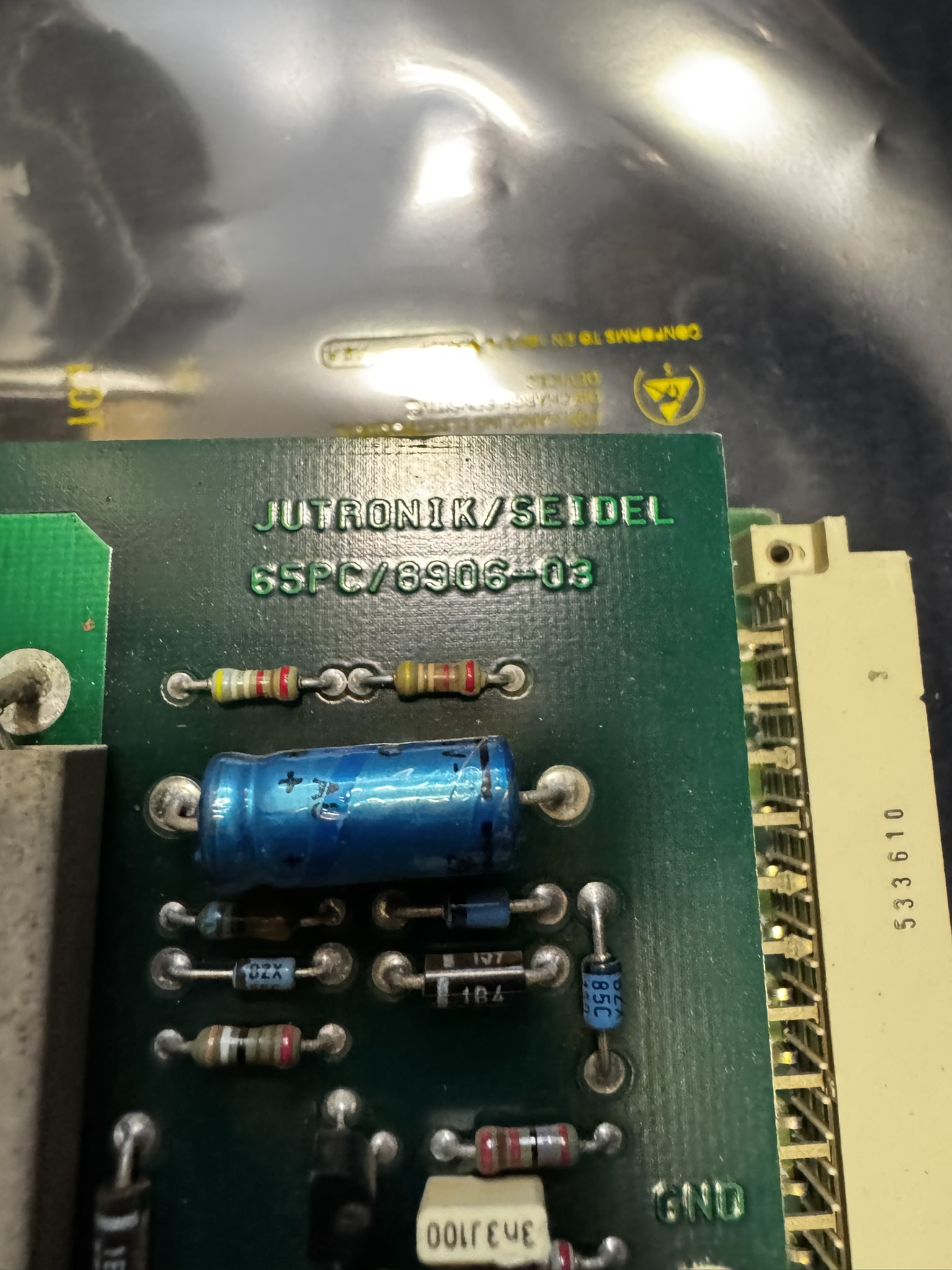 Used Seidel E5WKS-M310/22-PB Servo Drive Module – 3×220V, 22A, from Suss Microtec Falcon Developer