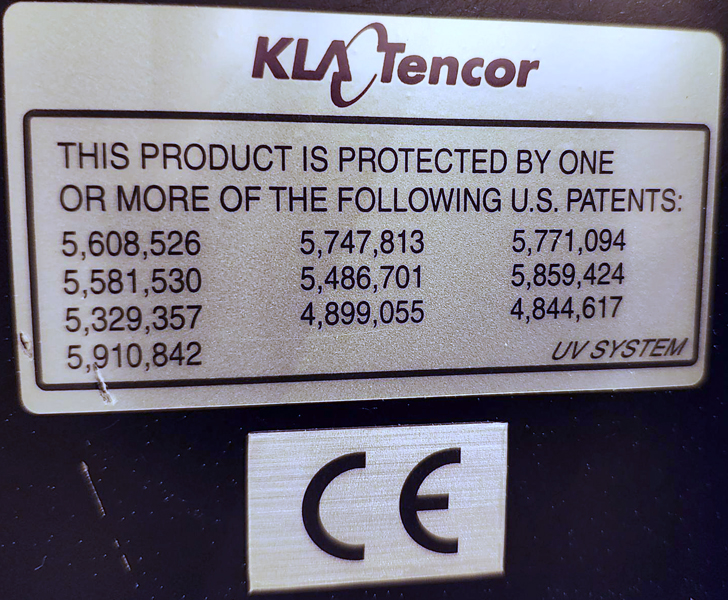 Used 2002 KLA-Tencor ASET-F5x