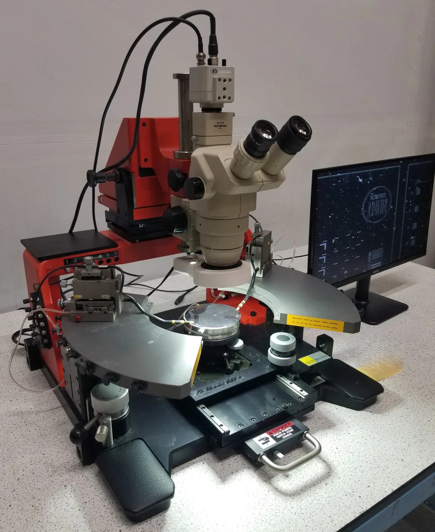 Used Suss Microtec PM5 Manual Analytical Wafer Prober