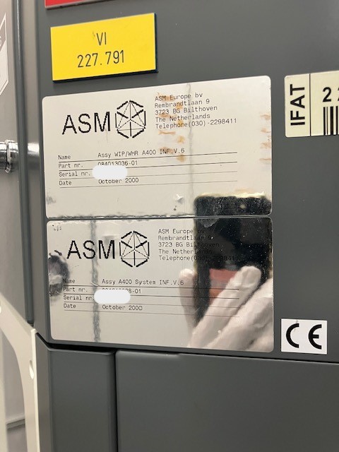 Used 2000 ASM Advance 400
