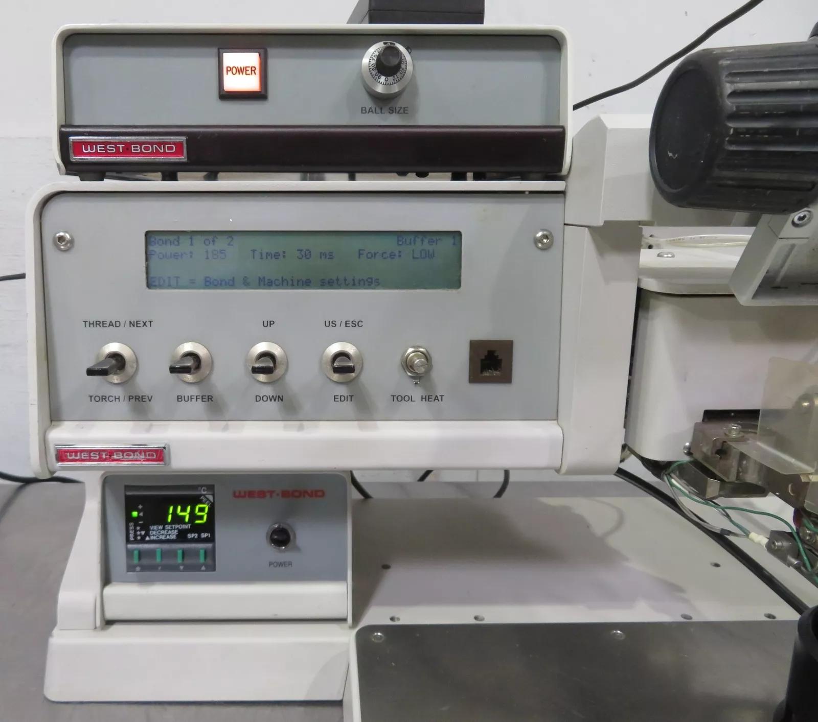 Refurbished West-Bond 7700E Manual Thermosonic Ball Bonder