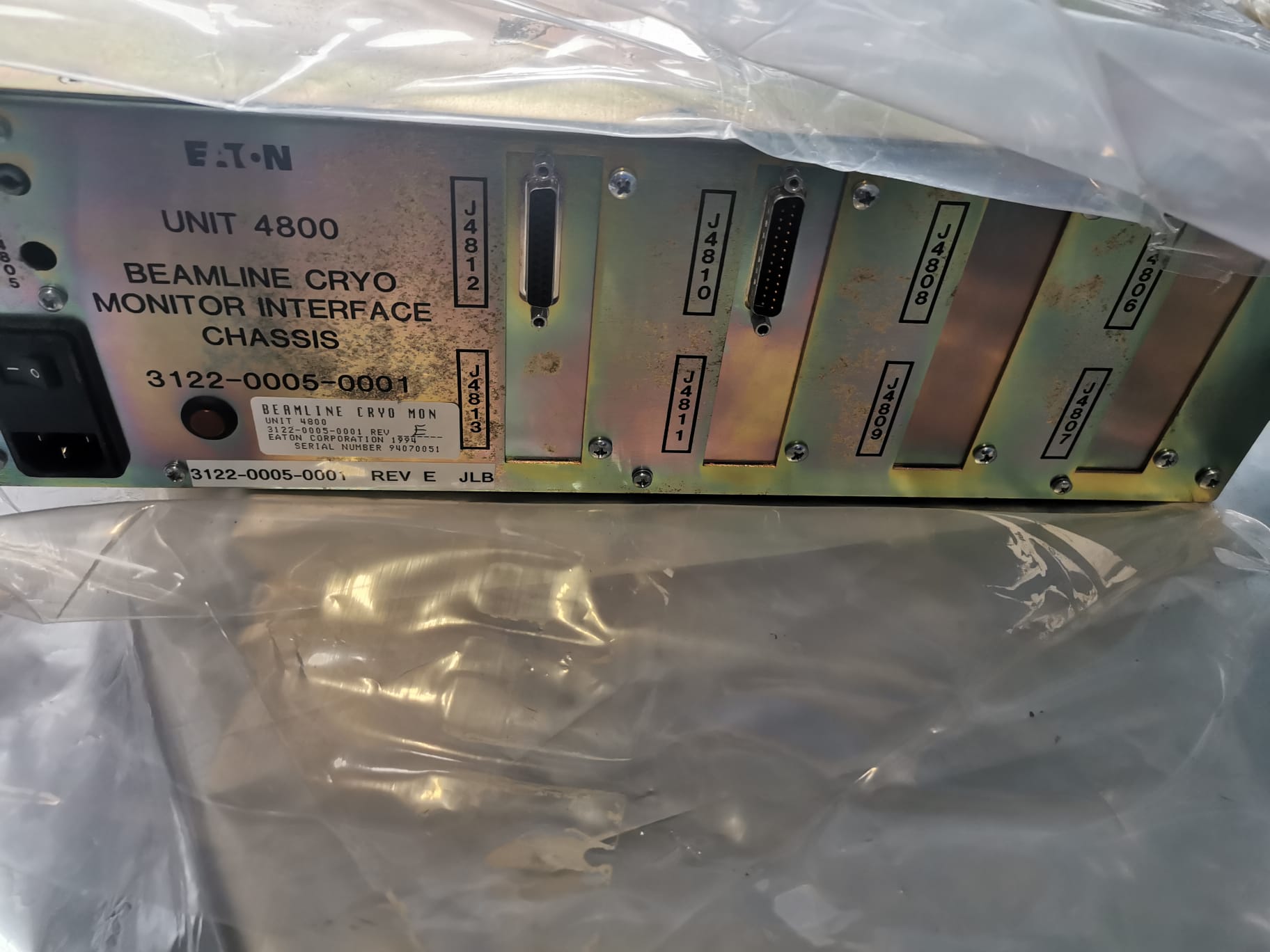 Used Eaton Nova 6200AV Intf cryo Mon Beam