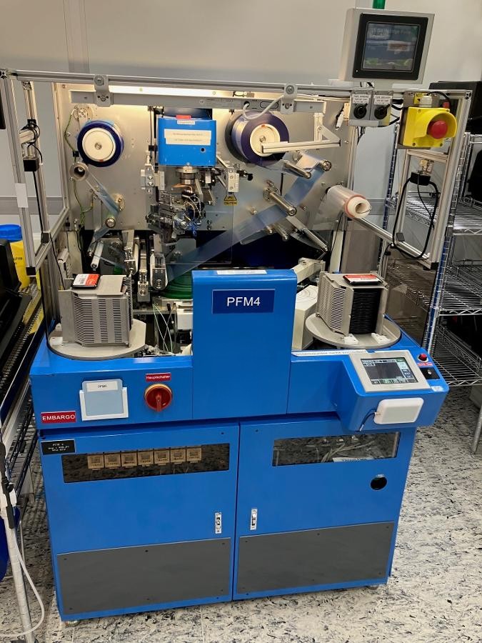 Used 2001 Nitto Seiki DR8500 150mm / 200mm Wafer Taping Tool