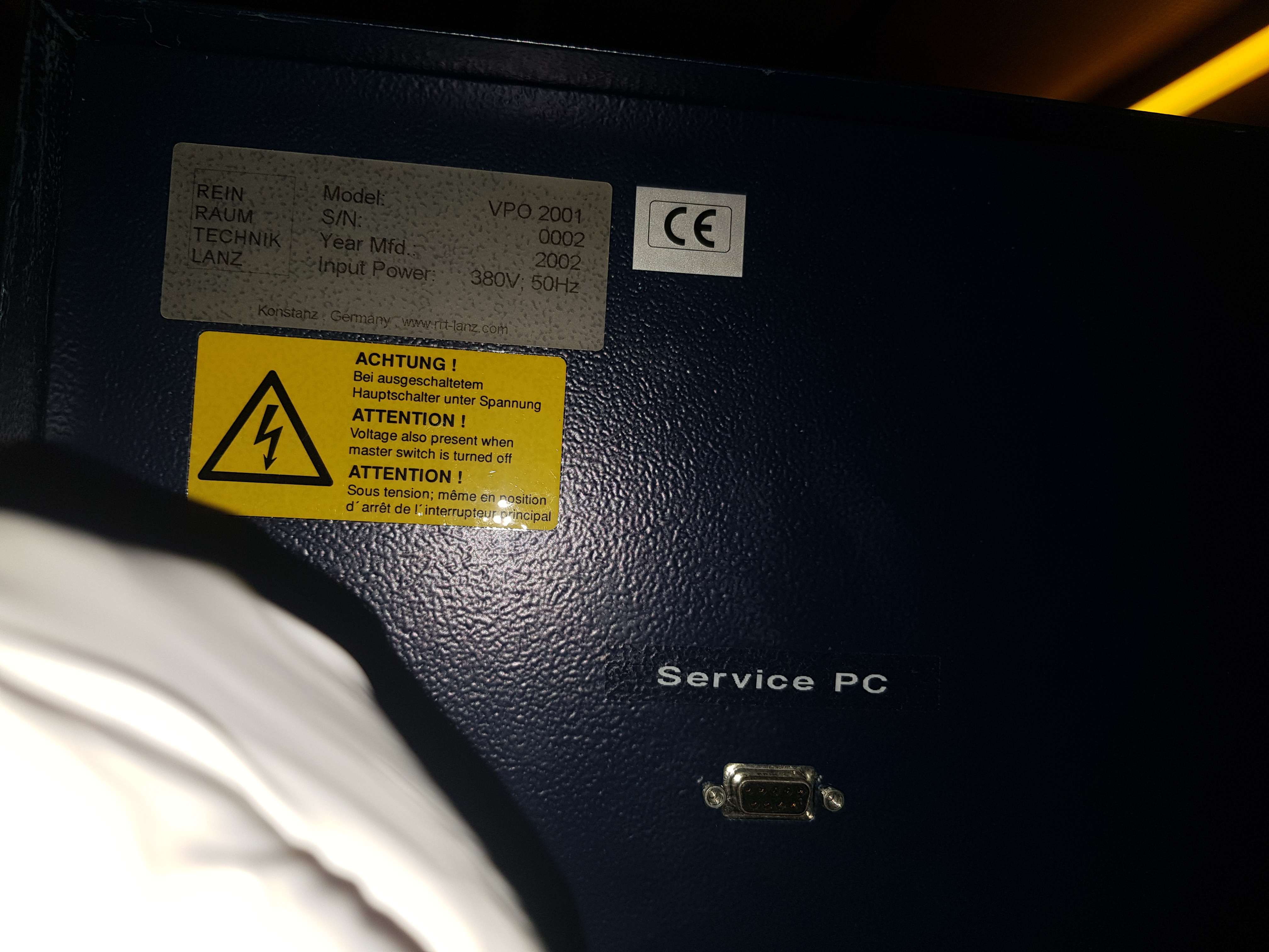 Used 2002 Rein Raum Technik Lanz VPO 2001