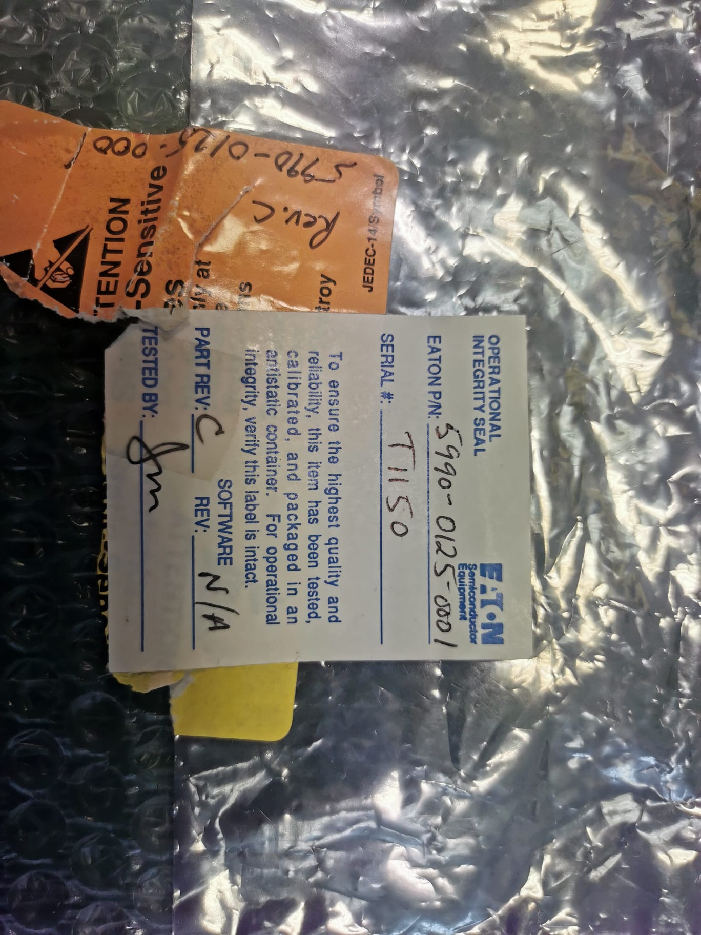 Used Eaton Nova 6200AV 5990-0125-0001 Adapter PCB