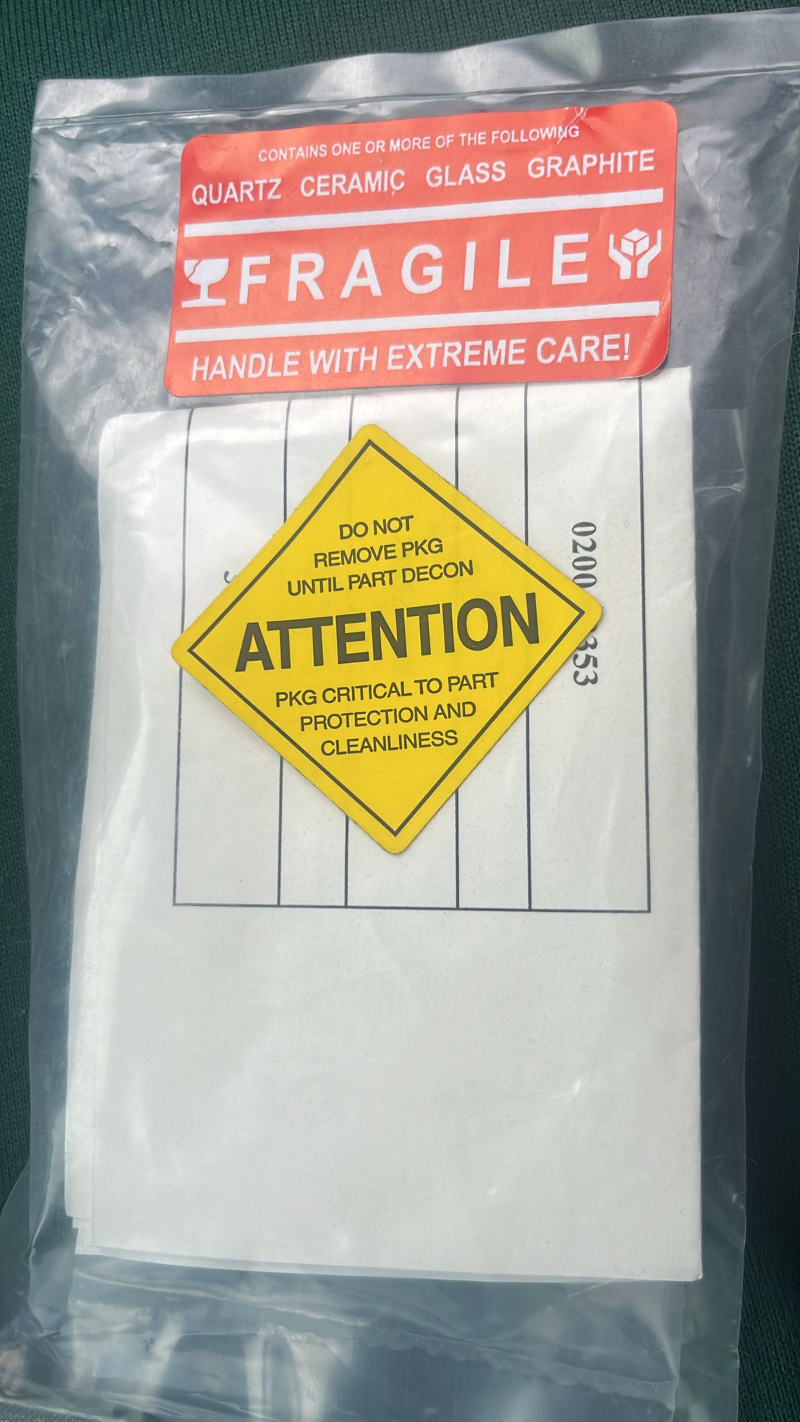 Used Applied Materials AMAT 0200-00353 PIN SPACER WXZ CPR HEATER