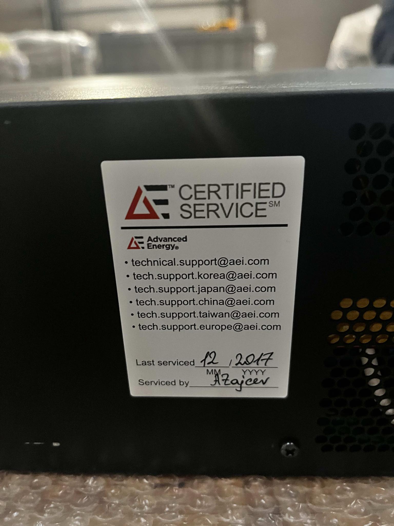 Used Advanced Energy AE 3152391-102Q