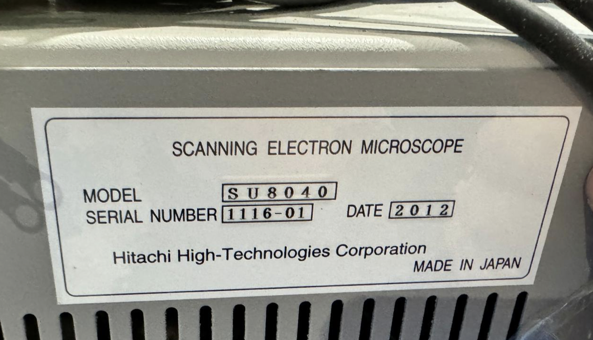 Used 2012 HITACHI SU-8040