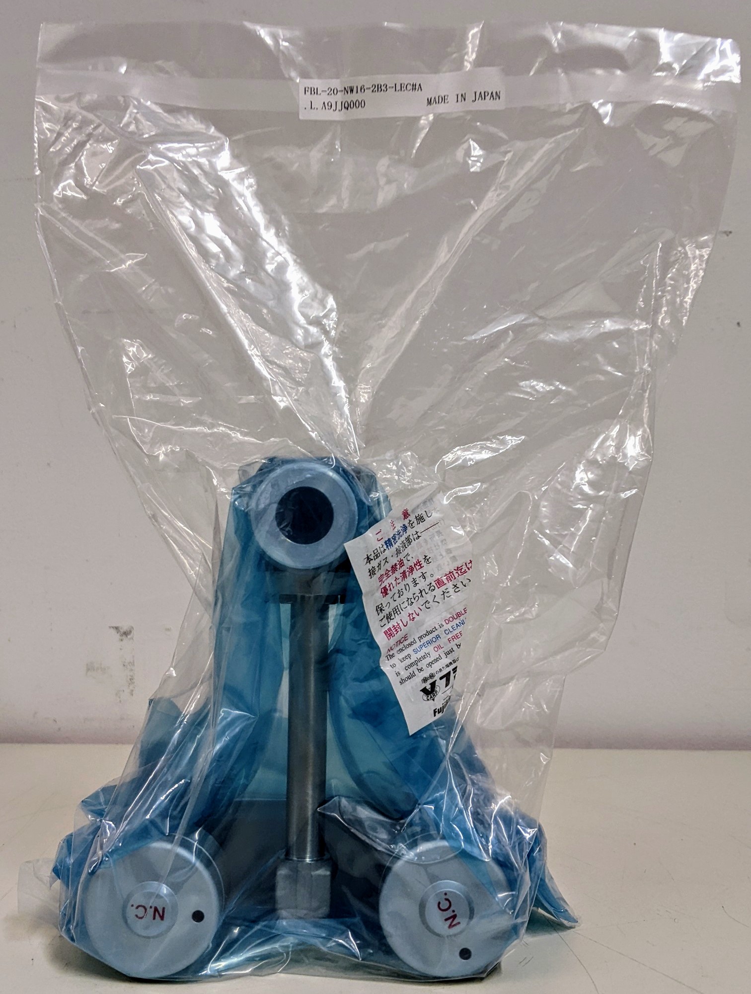 Used TEL BLOCK VALVE..FBL-20-NW16-2B3-LEC