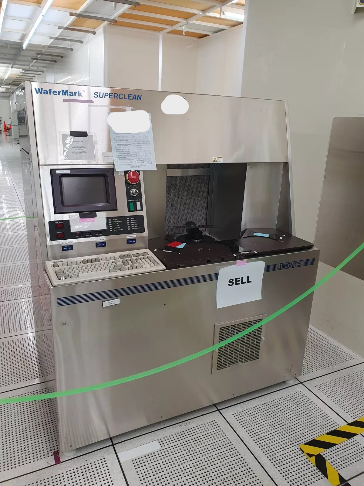 Used Lumonics WMDCS WaferMark Superclean