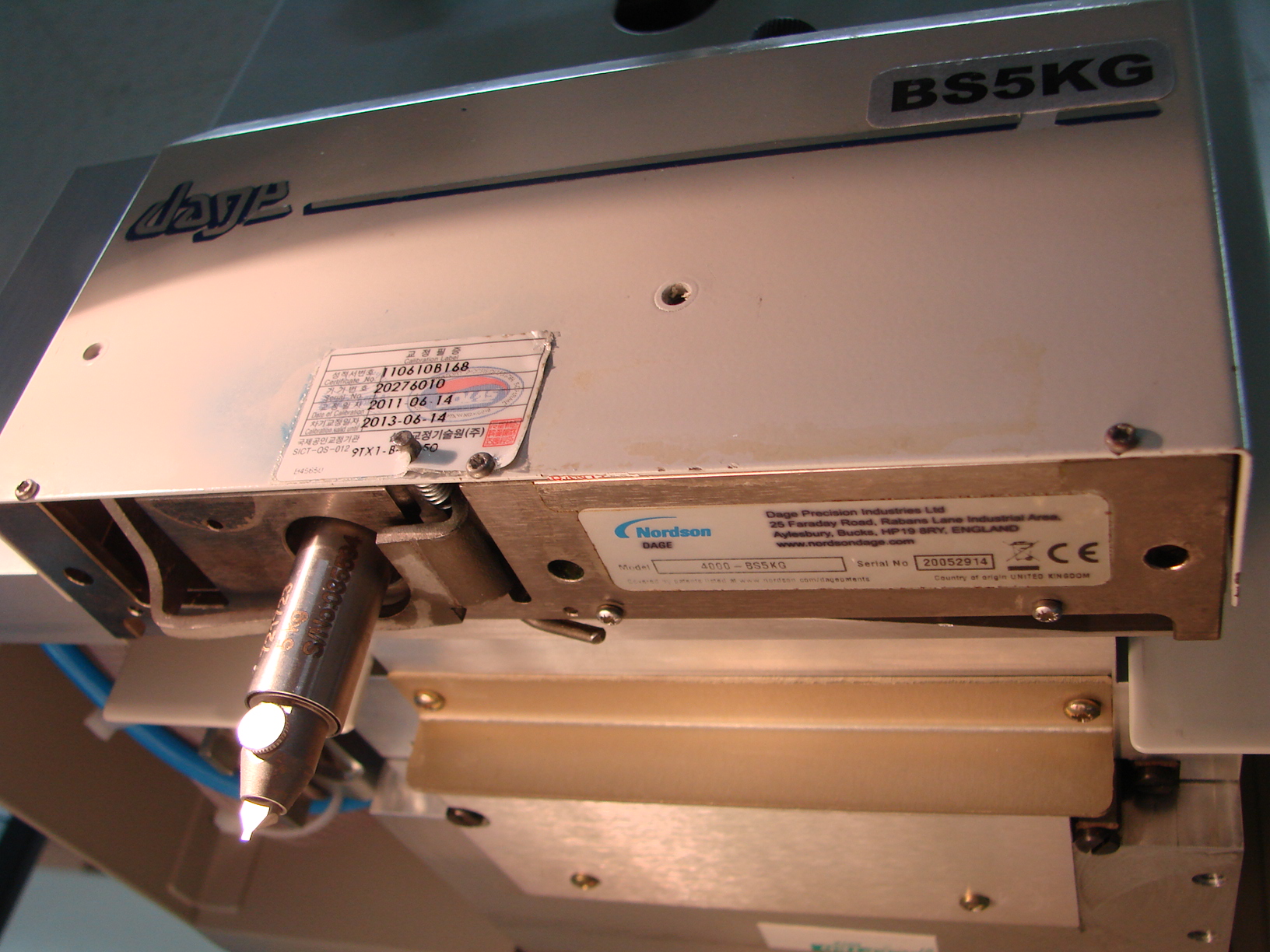 Used Dage  Ball Shear Module BS5Kg