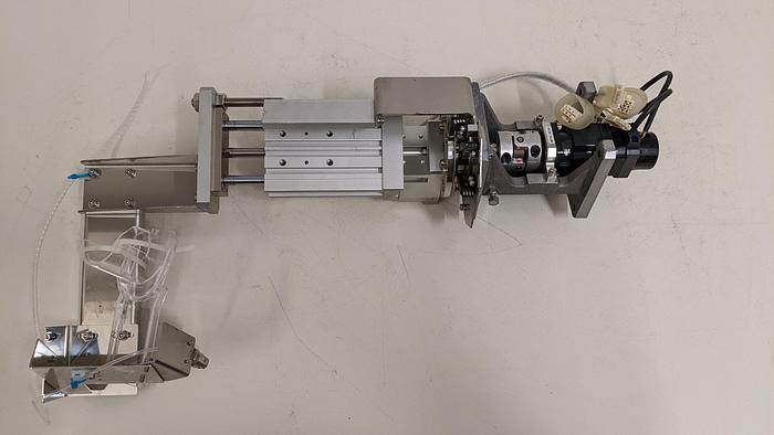 Used SMC & Oriental Motor Co., Ltd. MGP Compact Guide Cylinder / VEXTA 5 Phase Stepping Motor