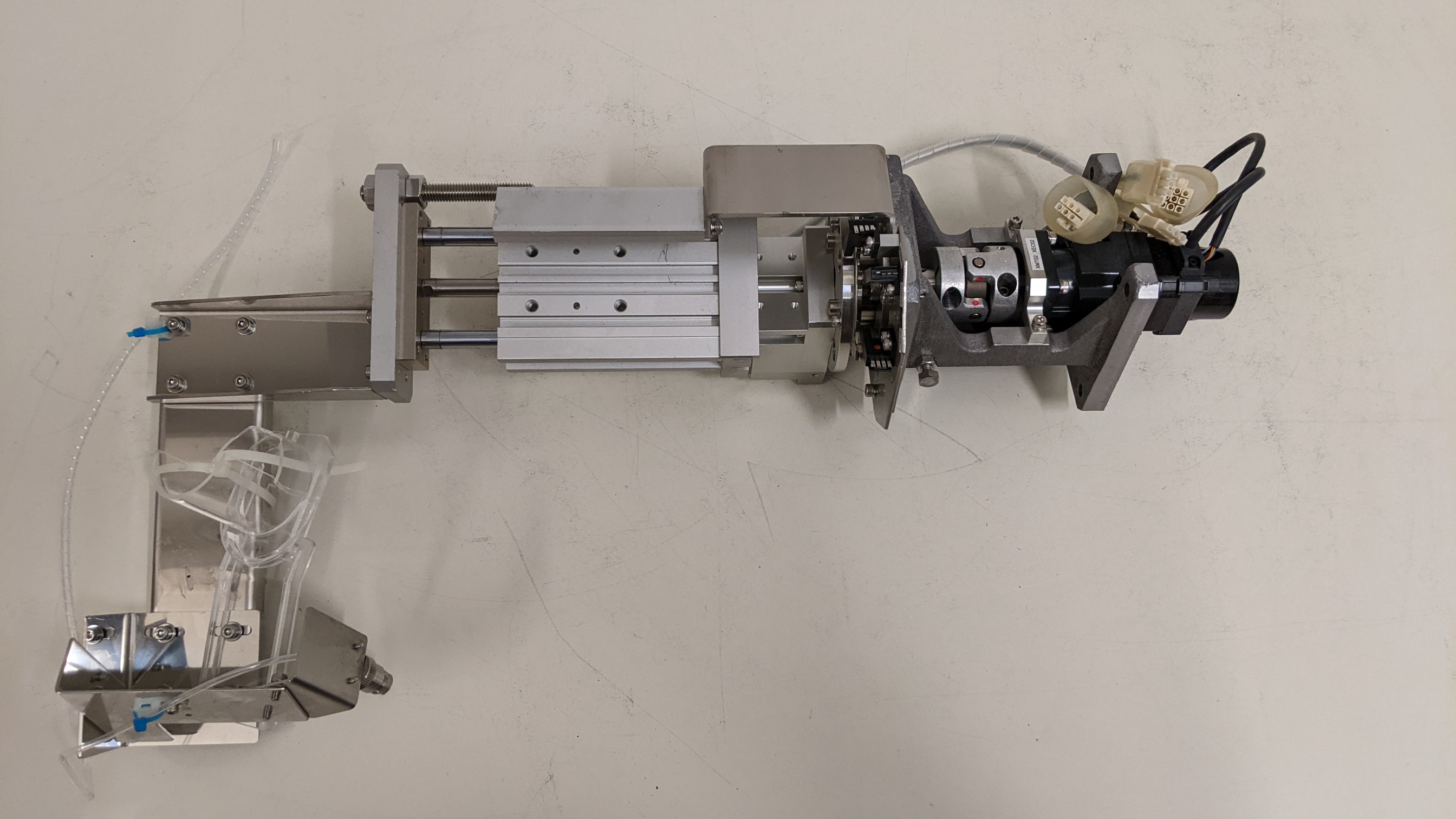 Used SMC & Oriental Motor Co., Ltd. MGP Compact Guide Cylinder / VEXTA 5 Phase Stepping Motor