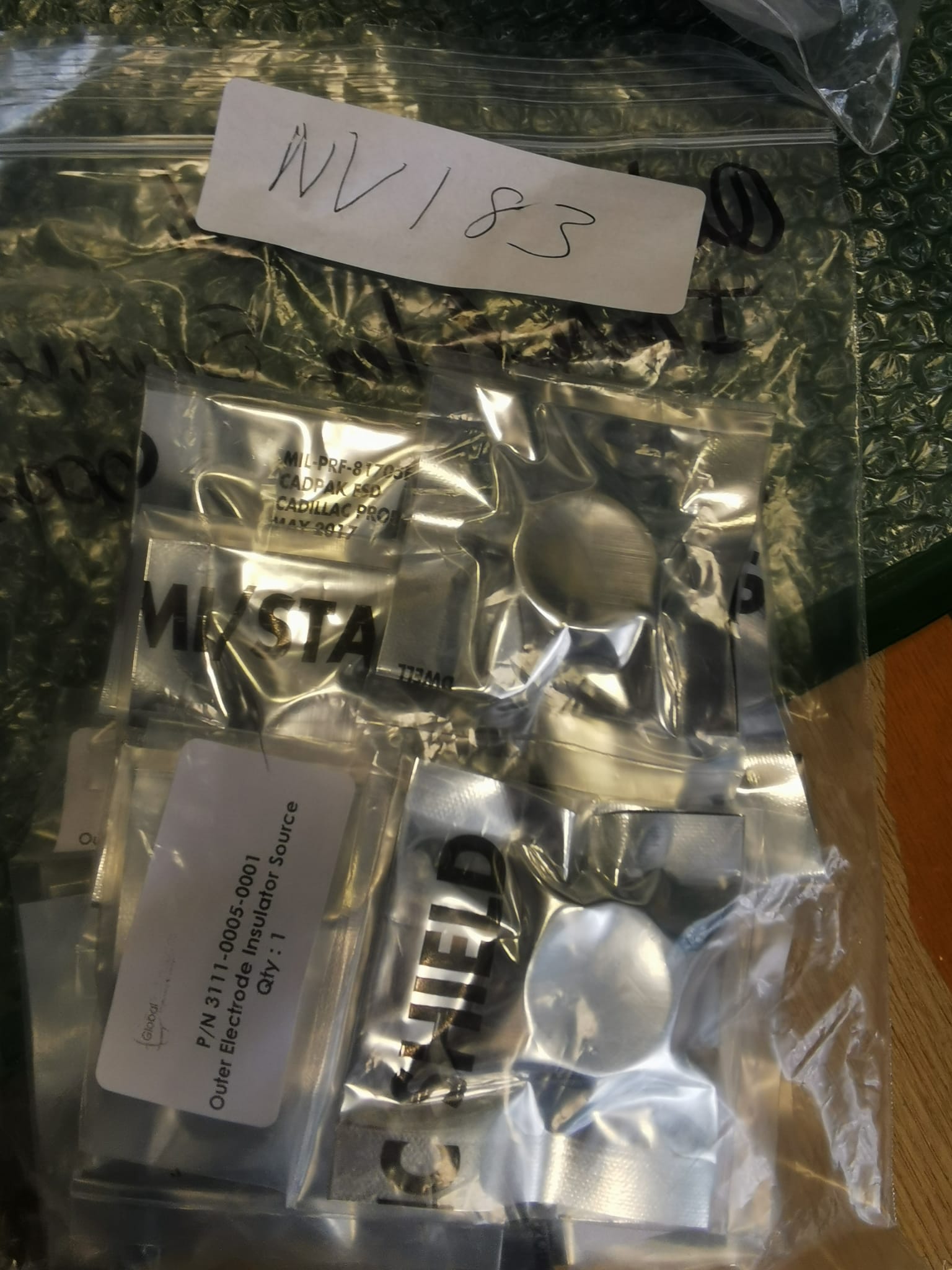 Used Eaton Nova 6200AV Outer Electrode Insulator