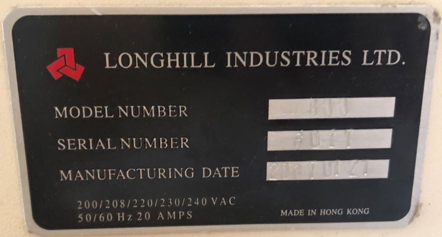 Used 2007 Longhill Industries LH800