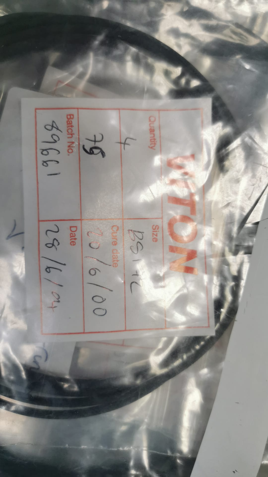 Used Eaton Nova 6200AV Beamline O-Rings