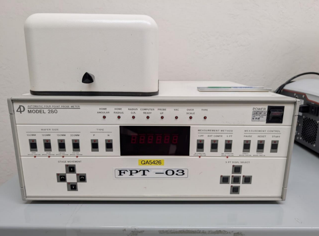 Used Four Dimension 280 Four Point Prober