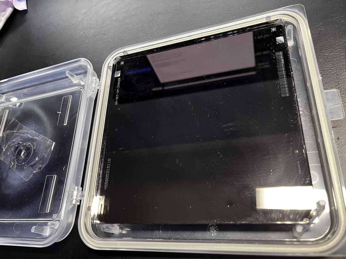 Used ASML BA-SET-UP-IMAGIN 45560031D116 BOX12 RETICLE