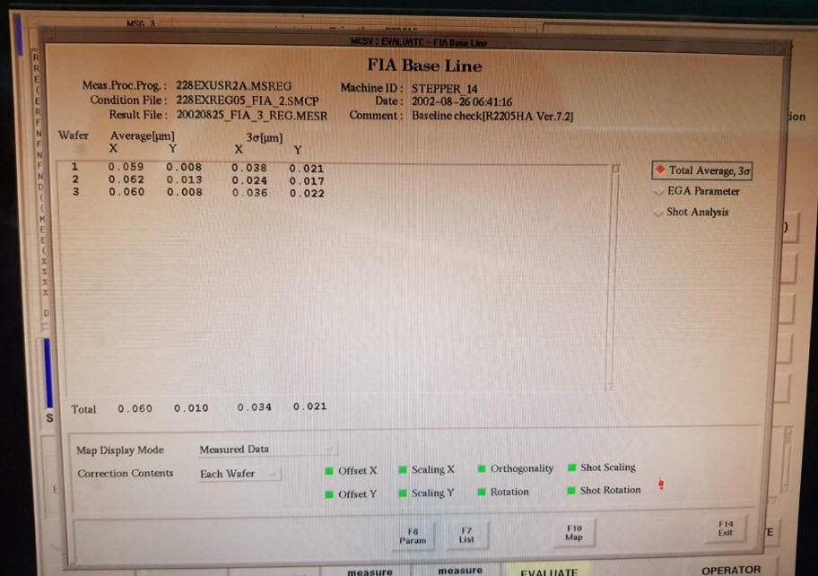 Used Nikon NSR-2205EX14C Stepper 8