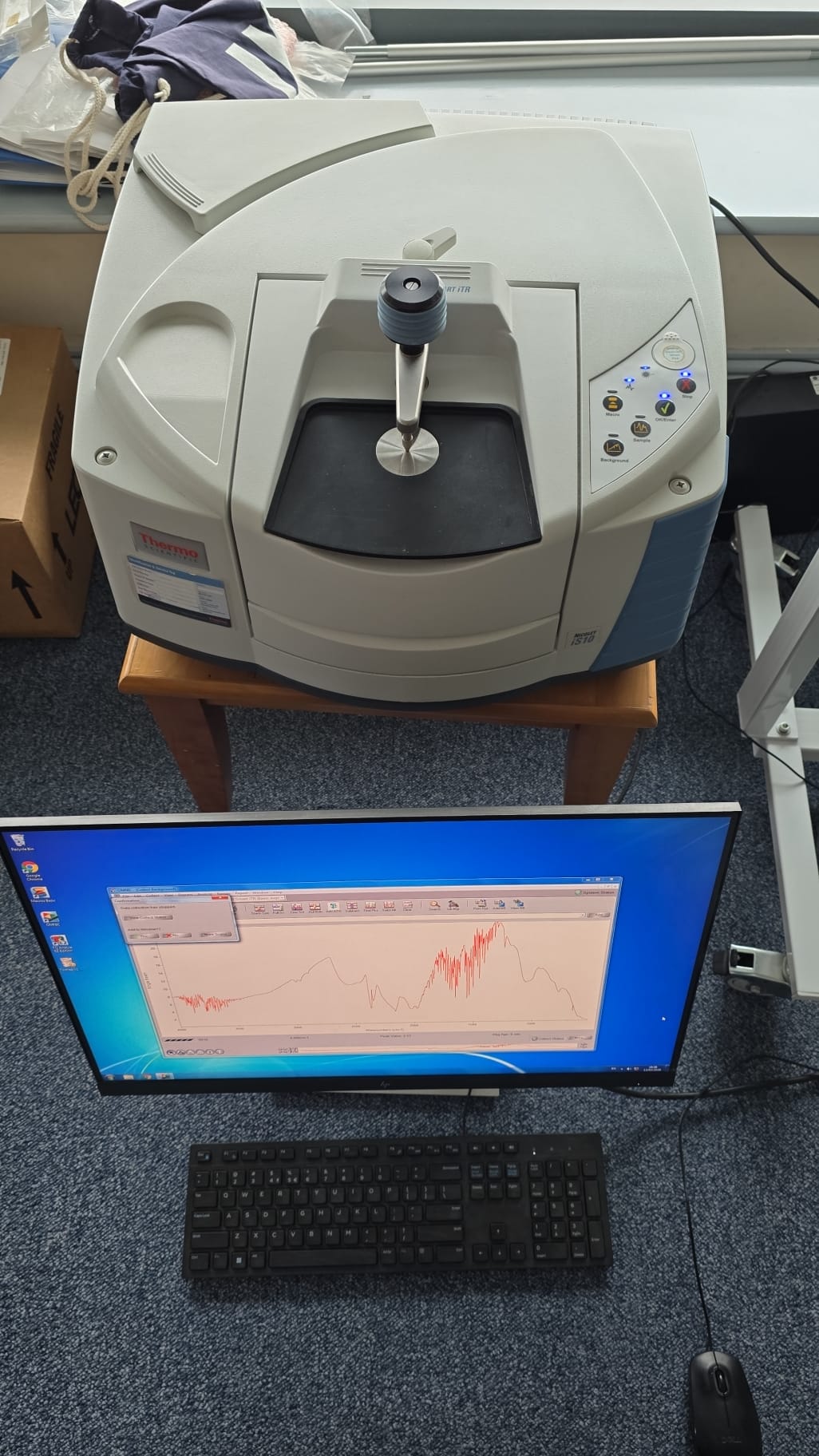 Used Thermo IS10 FTIR Smart ATR