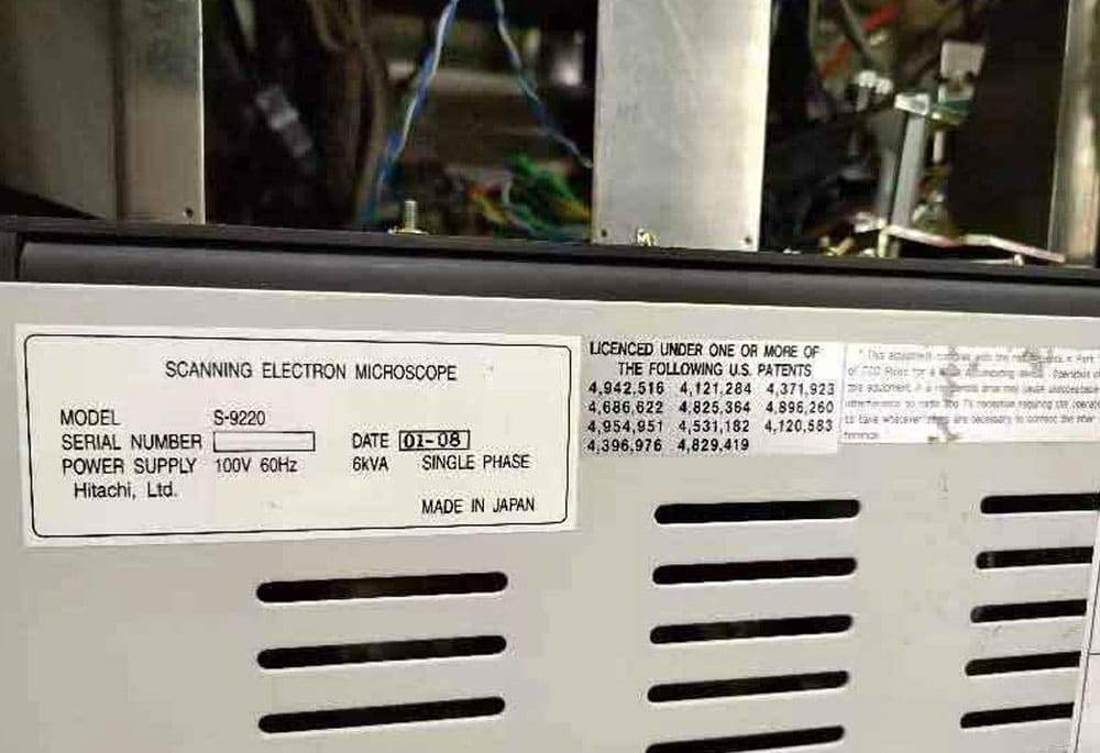 Used 2001 HITACHI S-9220