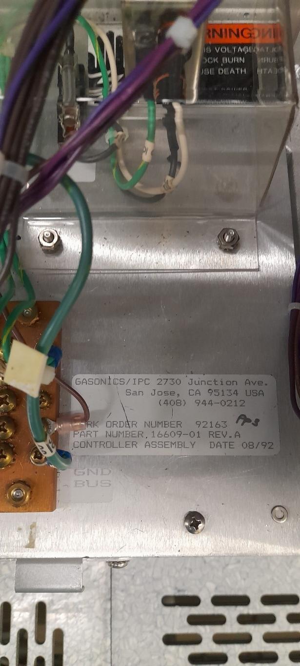 Used 1992 Gasonics L3300 - 150mm Asher