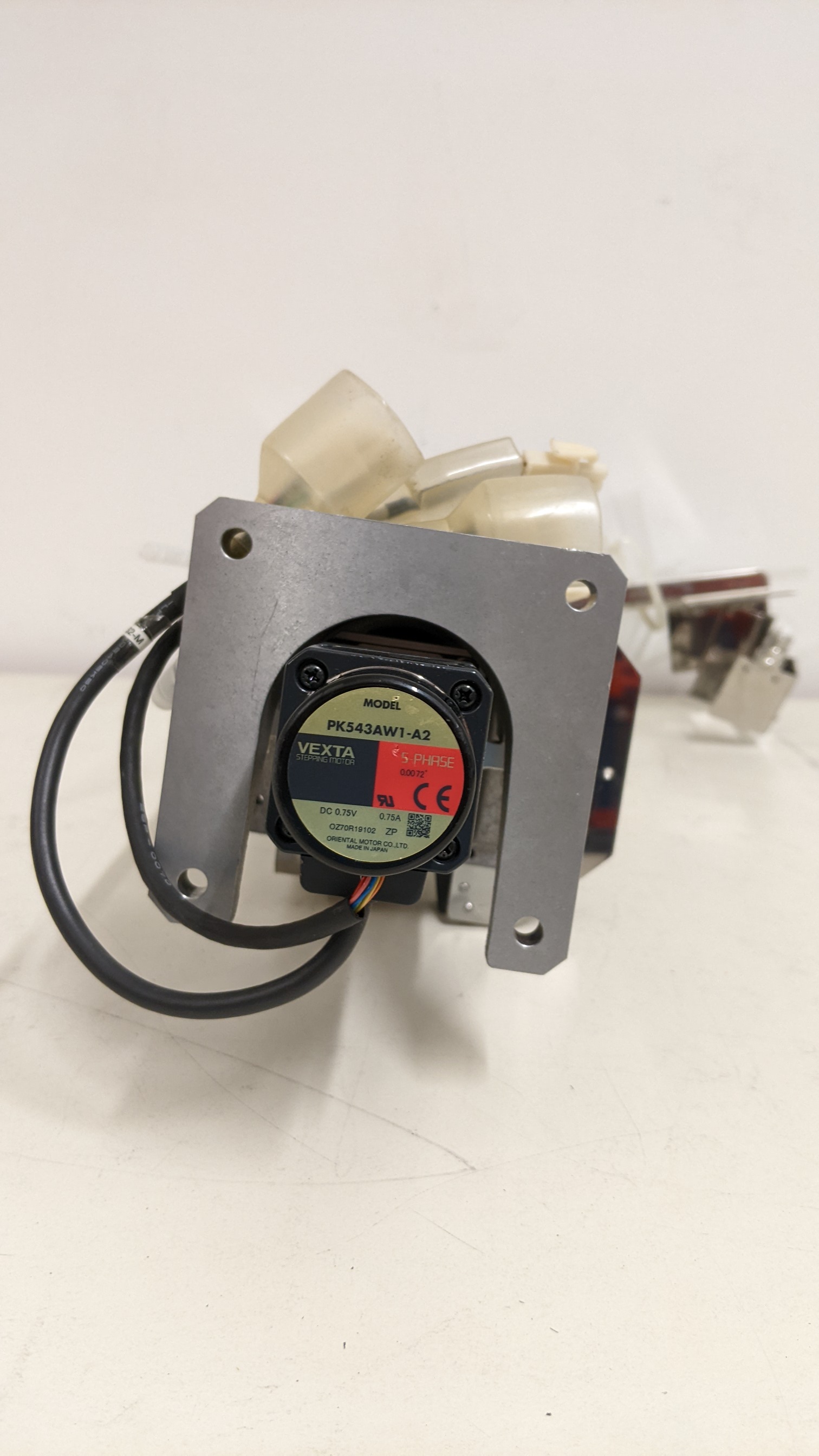 Used SMC & Oriental Motor Co., Ltd. MGP Compact Guide Cylinder / VEXTA 5 Phase Stepping Motor