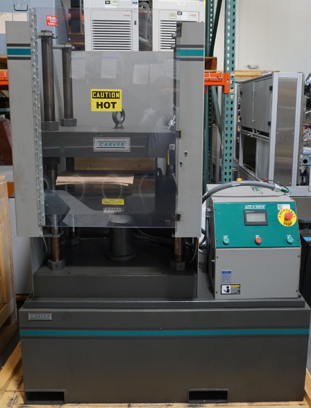 Used Carver 5401 AutoFour 4815-PL/H 48 Ton Automatic Hydraulic Heated Laboratory Press