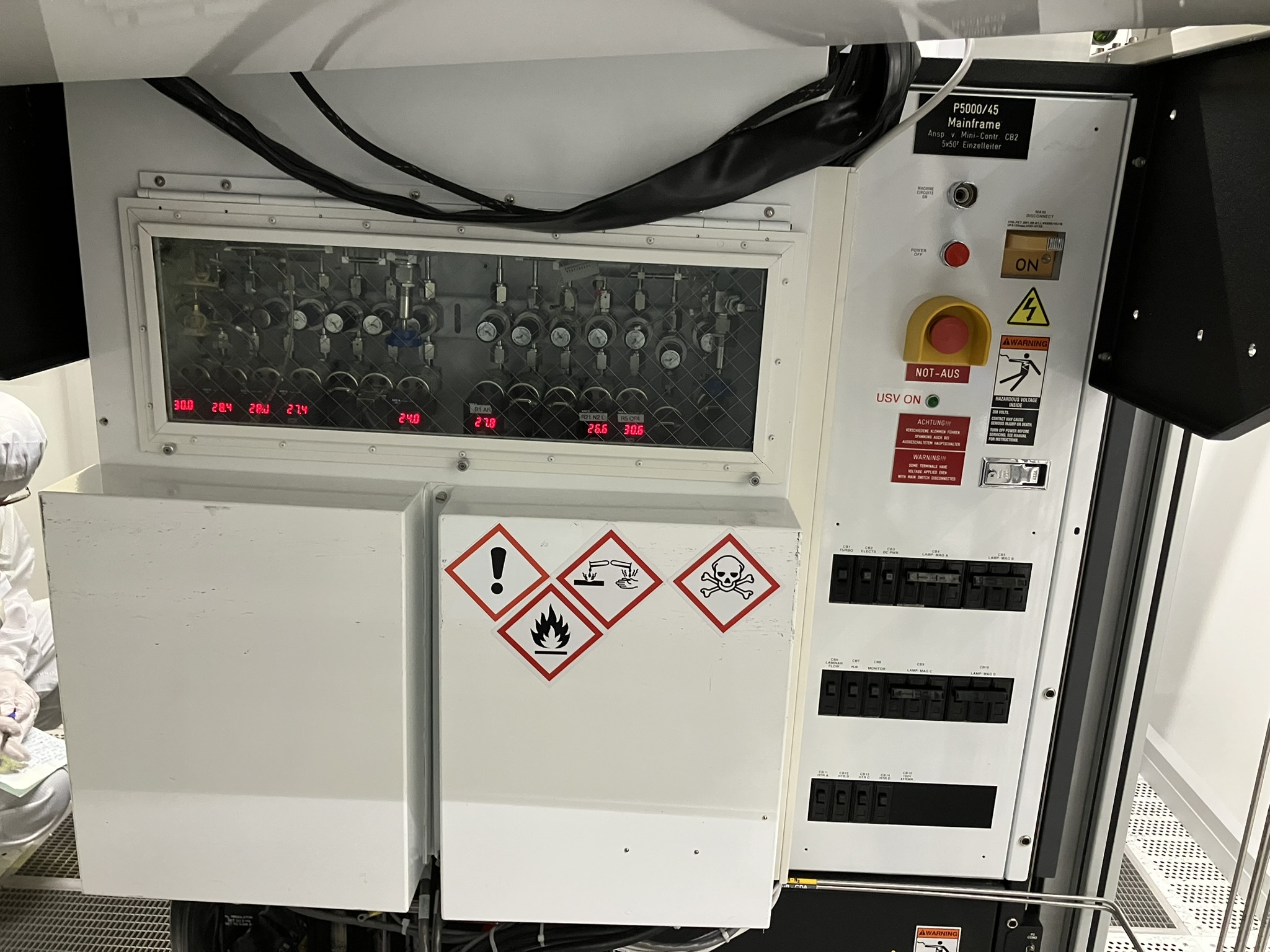 Used 1996 AMAT P5000 45 ETCH / CVD TEOS