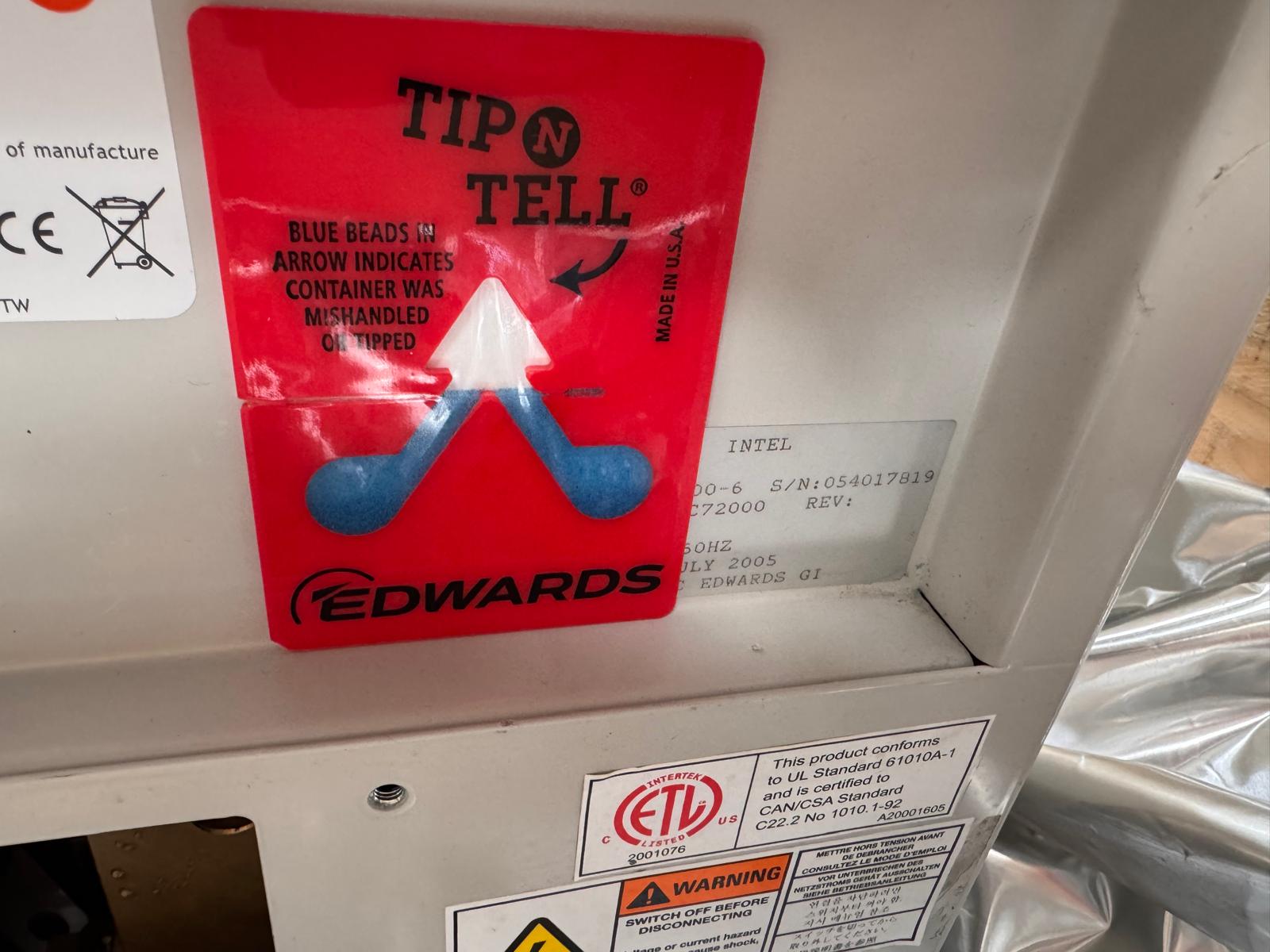 Refurbished Edwards IH1000 Vacuum Pump