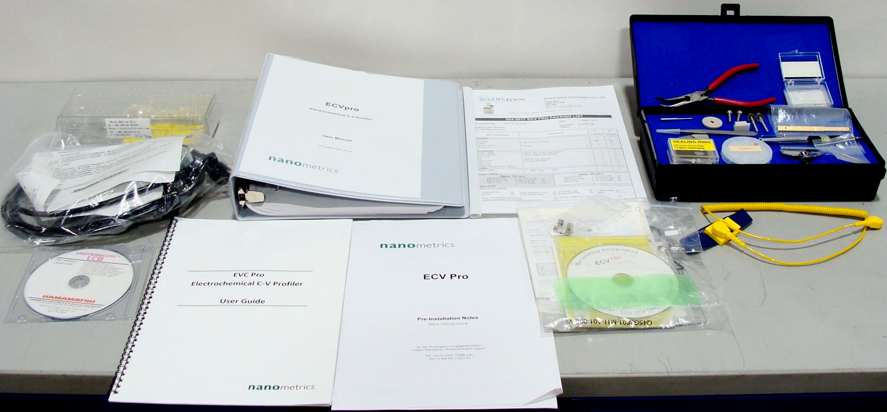 Refurbished Nanometrics ECV Pro UV Electrochemical CV Profiler