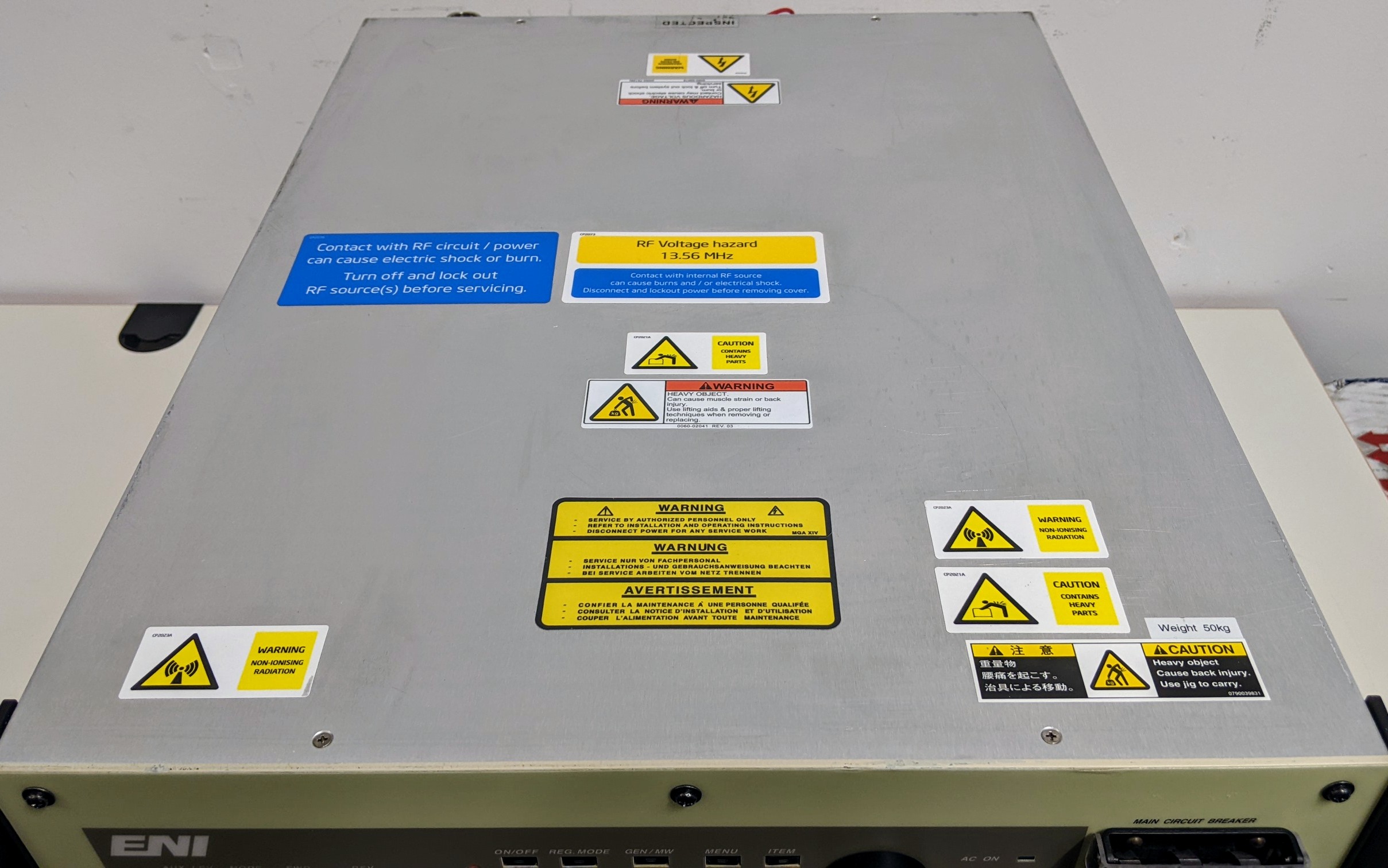 Used ENI ENI GHW-50 RF Generator