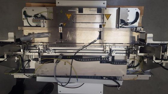 Used Transport section (magazine to magazine) including heatable component holder for Wirebonder Hesse BJ 820