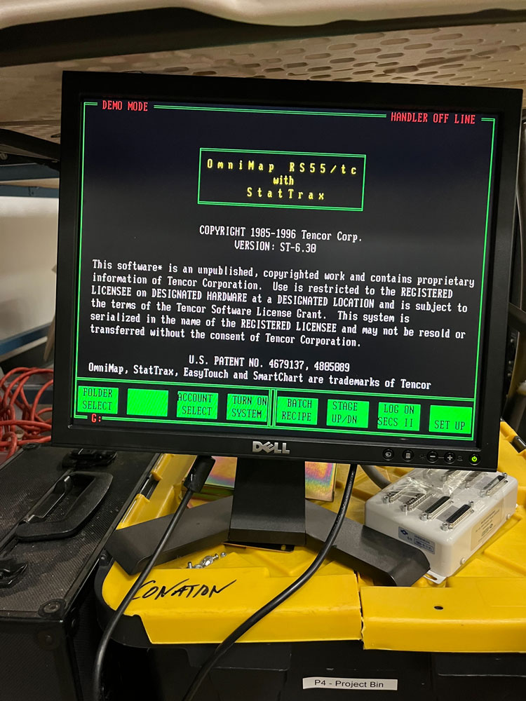 Refurbished 1993 KLA Tencor Tencro RS55 TCA