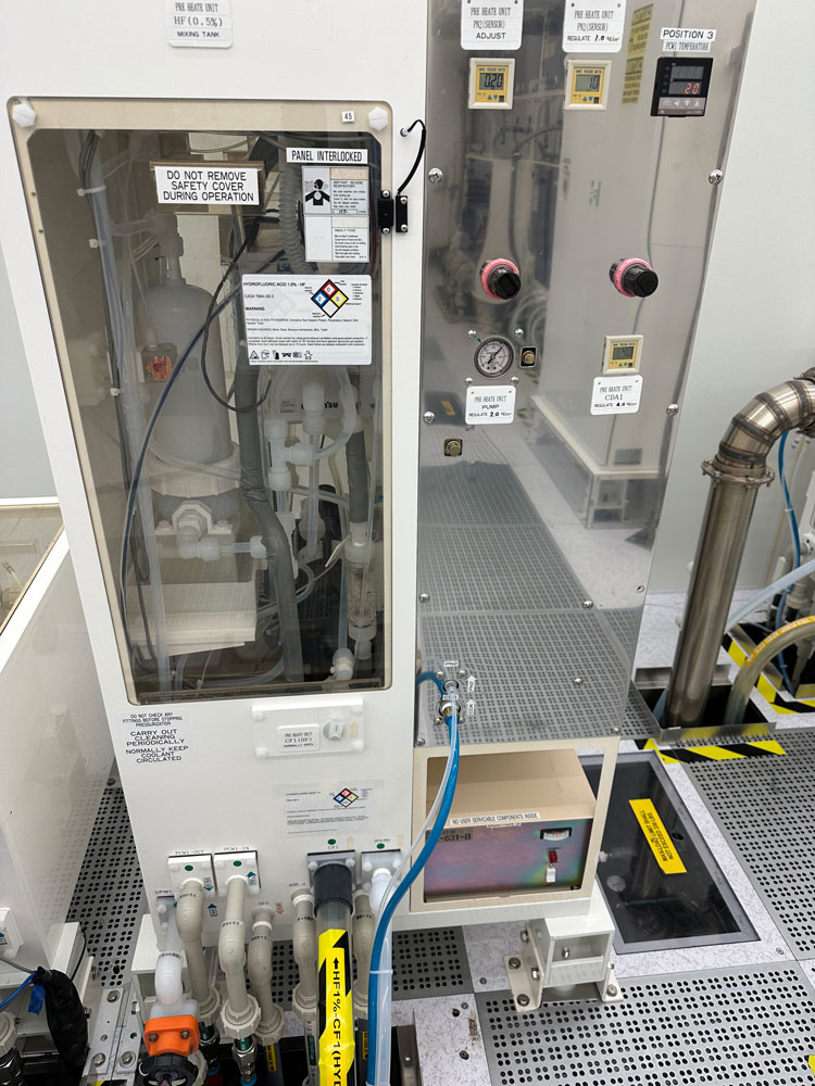 Used DNS Dainippon Screen WS-820L Wet Station