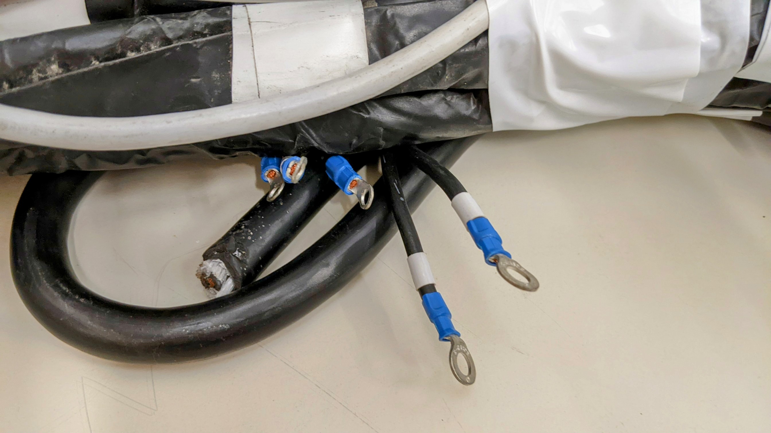 Used TEL Act 8 Part Dev Block to IFB and TCU Piping/Cable Bundle