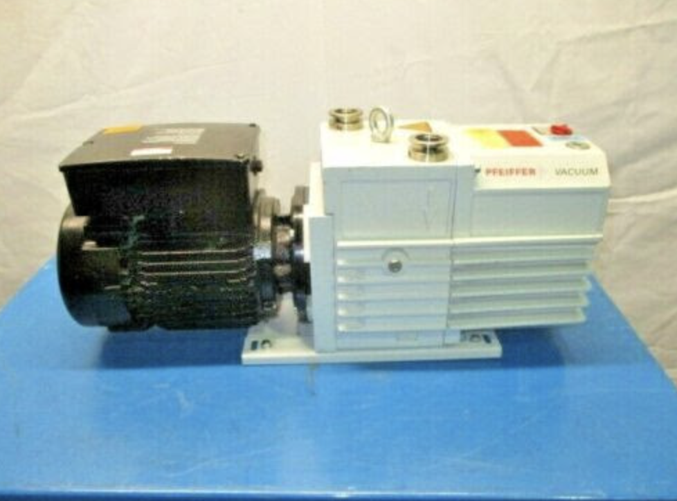 Used Pfeiffer Vacuum DUO 20 MC Vacuum Pump Assy, PK D63 732, RS1051