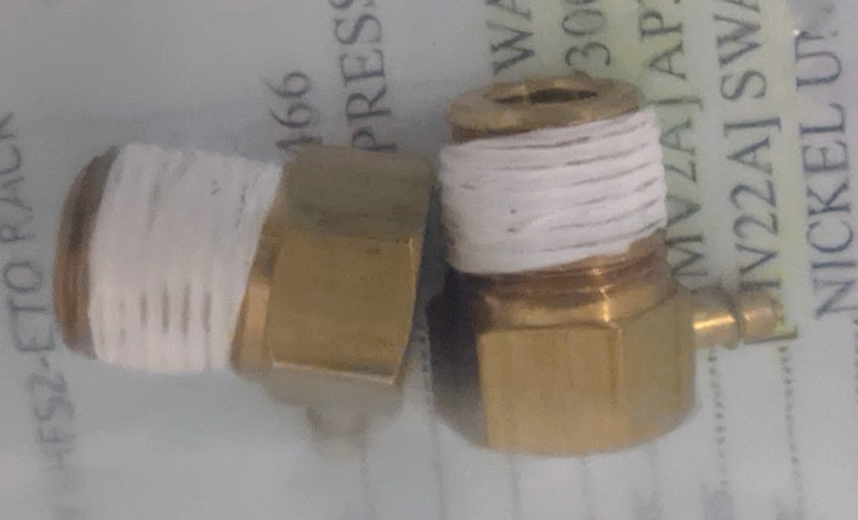 Used Versum Materials - AP Tech H2/N2 HFS High Press SideA MV2,V2,V13