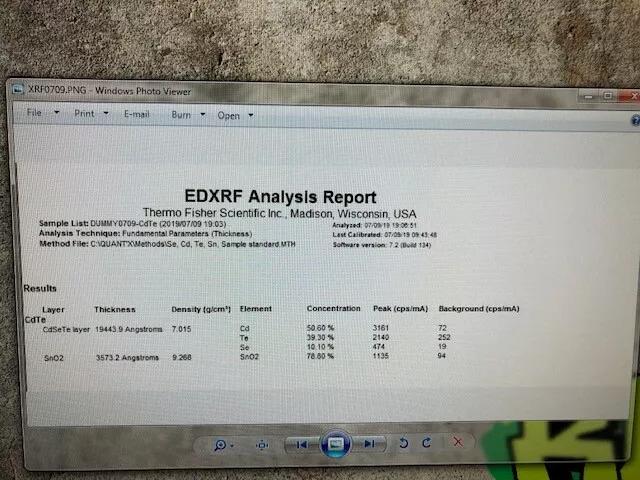 Used Thermo Scientific ARL-QUANT'X EDXRF Analyzer, XRF Spectrometer (Needs Service)