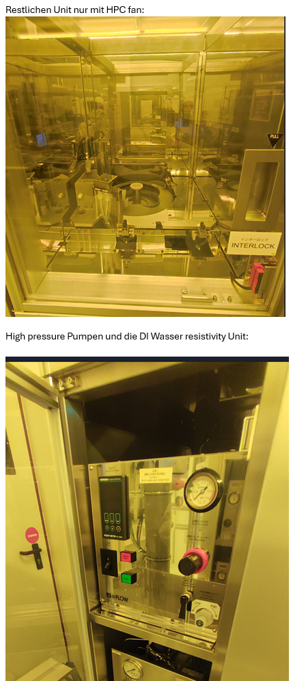 Used 2016 Screen SS-80EX Aquaspin HPC Nanospray