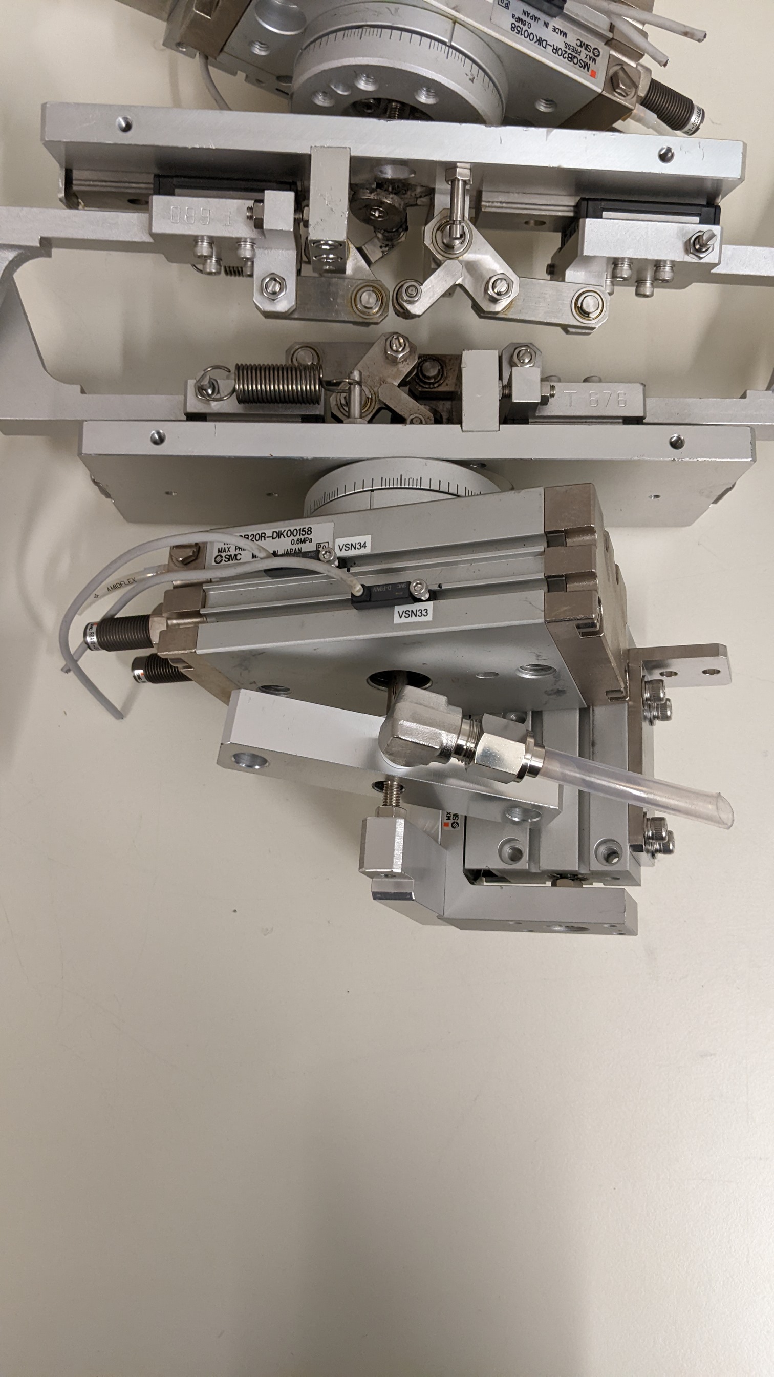 Used SMC Mechanical Device  Wafer Effector