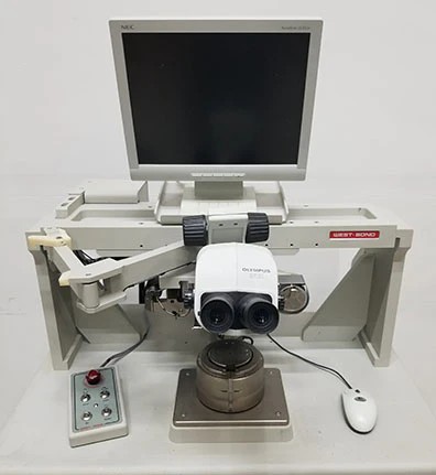 Used West Bond 353637E-90 Automatic Gantry Large Area Triple Convertible Wire Bonder