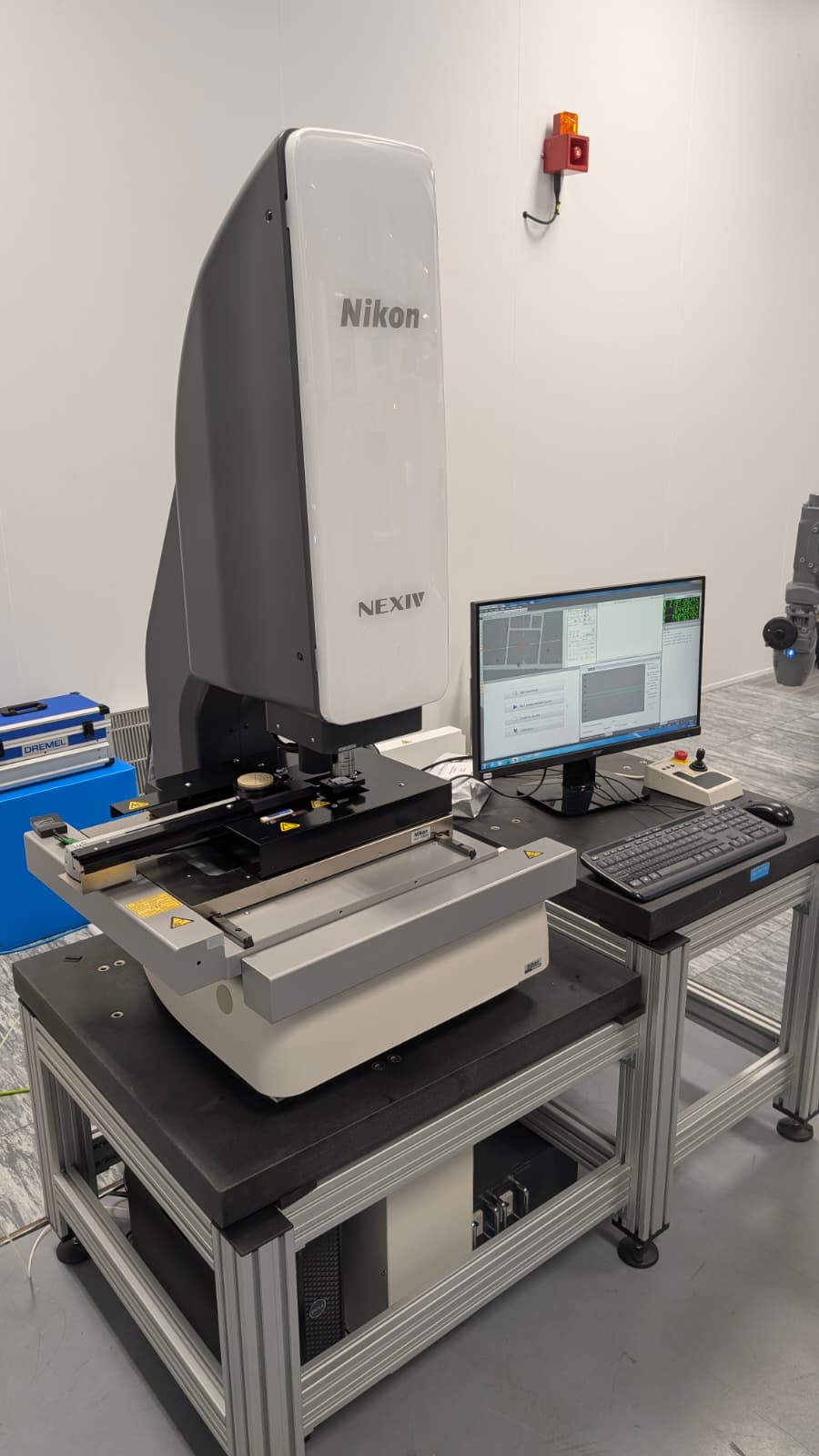 Used 2017 NIKON NEXIV VMZ-R3020TZ VMM with Nikon Wafer Loader NWL200TMB/T