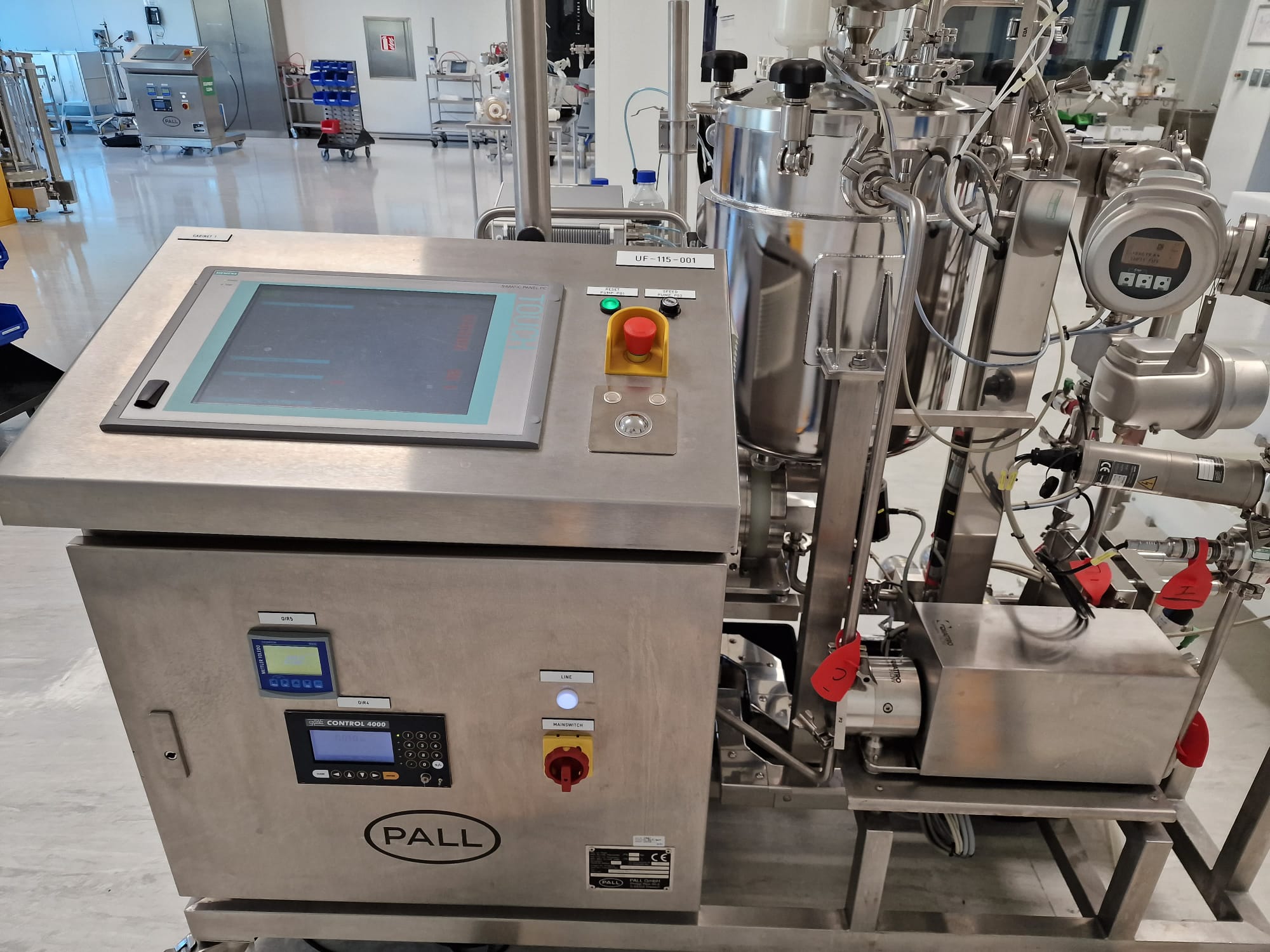 Used 2010 PALL Tangential Flow Filtration System