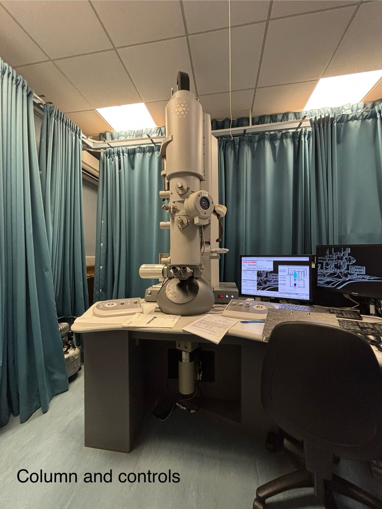 Used FEI Tecnai G2 20 S-TWIN Transmission Electron Microscope TEM System Lab
