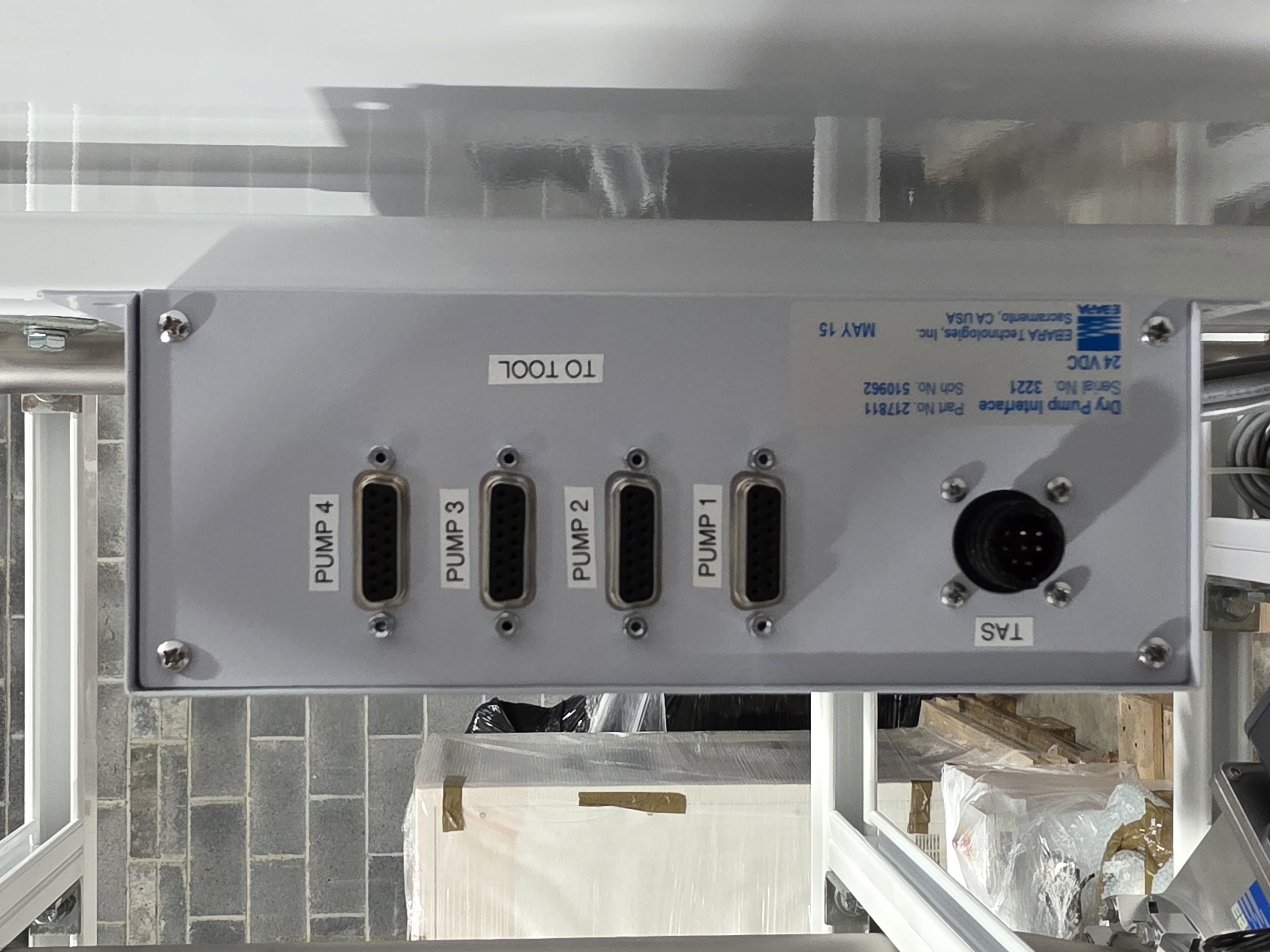 2015 Ebara OXT-14 Modular Pump Rack System – 4-Channel Automated Foreline Skid, New