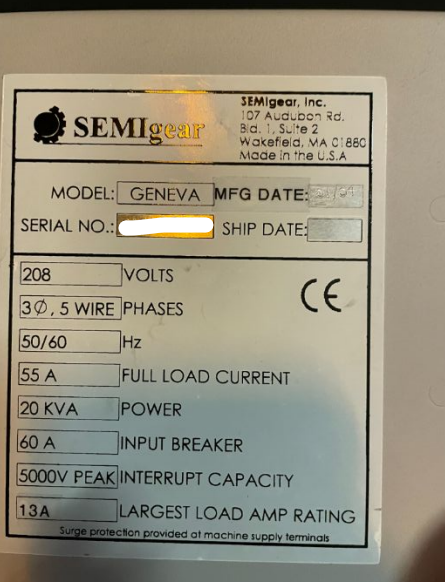 Used 2004 SEMIgear Geneva