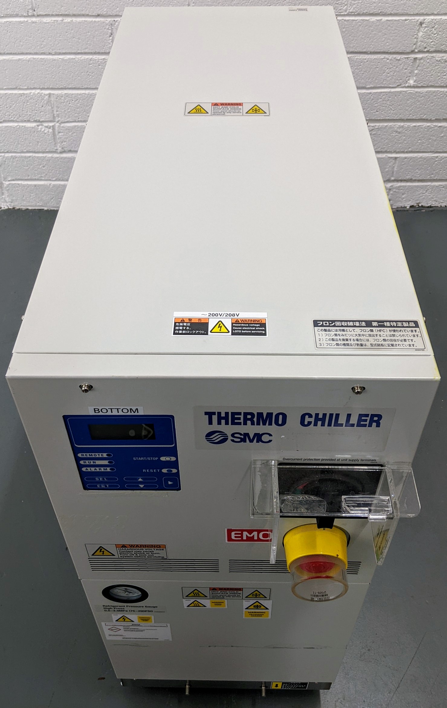 Used SMC Corporation Chiller